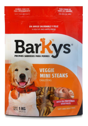 Barkys Veggie Mini Steaks 1 Kg