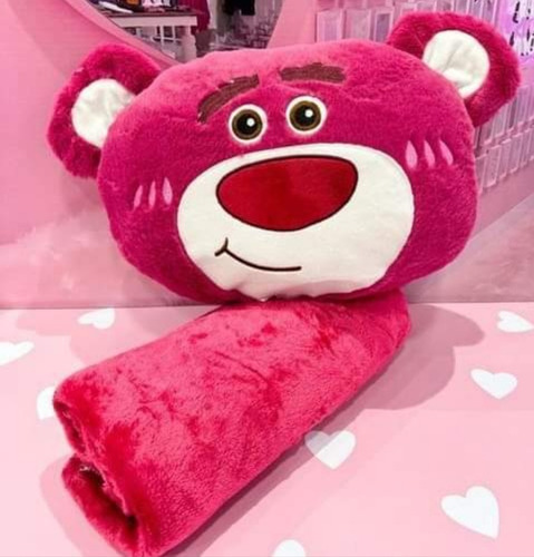 Almohada De Lotso A Juego Con  Cobija.