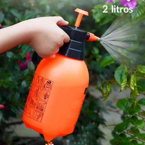 Imagen 3 de 10 de Pulverizador Rociador 2l Fumigador A Presion Jardin Y Hogar