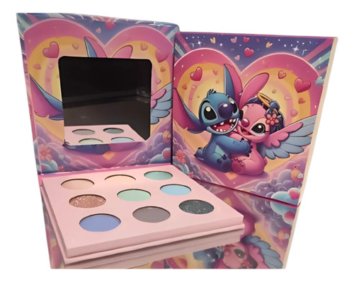 Paleta De Sombra Stitch E Angel 9 Cores Sombra Variada