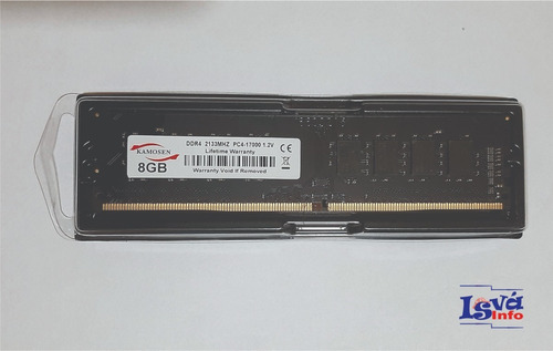Imagem 3 de 3 de Memória Ram Ddr4 16gb (2x8) 2133mhz