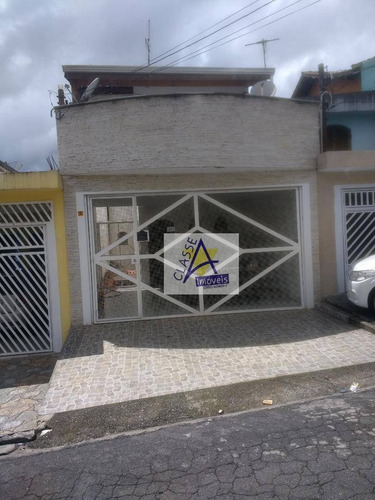 Imagem 1 de 30 de Sobrado Com 3 Dormitórios À Venda, 330 M² Por R$ 590.000,00 - Vila Emílio - Mauá/sp - So0172