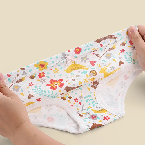 Calzoncillos De Algodón Con Dibujos Animados Para Niñas, Paq
