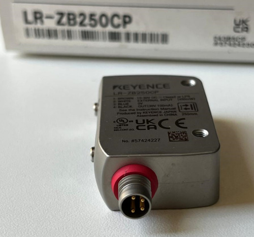 Sensor Laser (cmos) Pnp M8 Keyence Lr-zb250cp Novo C/n.f