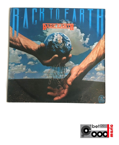 Lp Rare Earth- Back To Earth - Excelente Estado