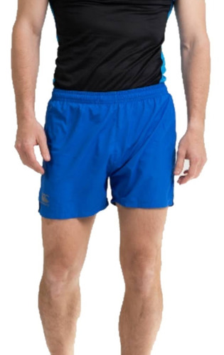 Short Canterbury Deportivo De Running Azul Francia 