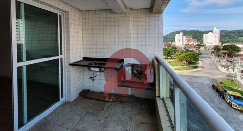 Imagem 7 de 15 de Apartamento Com 2 Dormitórios À Venda, 69 M² Por R$ 329.000 - Canto Do Forte - Praia Grande/sp - Ap3611