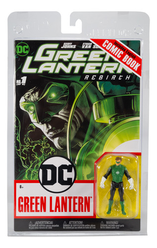 Mcfarlane Dc Direct Page Punchers: Linterna Verde Rebirth #1