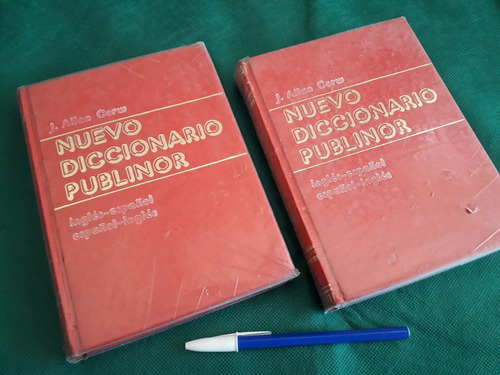 Nuevo Diccionario Publinor 2 Tomos Español Inglés Impecable