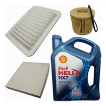 Comprar Kit De 3 Filtros Toyota Corolla 1.8 2zr + Shell Helix 10w40
