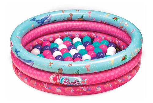 Piscina De Bolinhas Barbie Com 25 Bolinhas - Fun Divirta-se