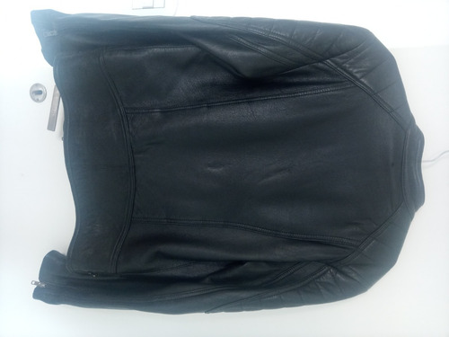 Campera Ay Not Dead Cuero Original Talle Small Negra