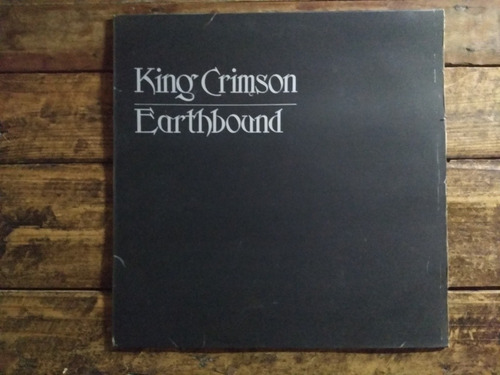 King Crimson Earthbound Vinilo Lp España 1980 Robert Fripp