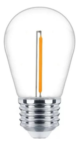 6 Pz Foco Led S14 1w, Luz Cálida Luz Blanco Cálido