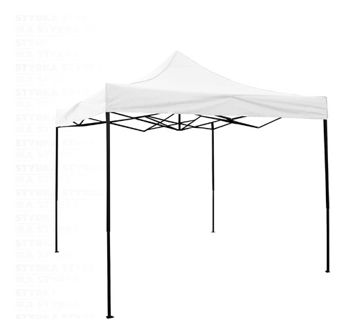 Carpa Toldo Lona 3x3 Plegable Reforzada Impermeable Blanco