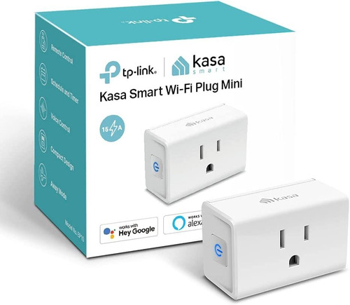 Kasa Smart Plug Ultra Mini 15a, Toma De Corriente Wi-fi P...
