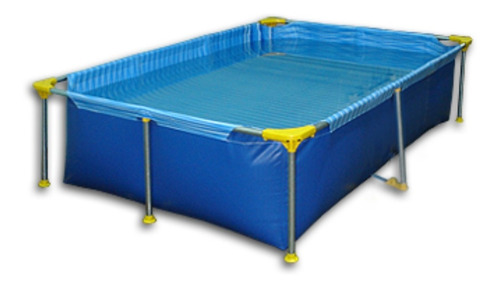 Imagen 1 de 8 de Pileta De Lona Piletin 200x130x40 1200 Lts Tipo Pelopincho .