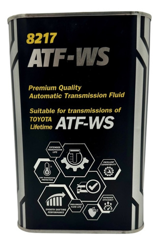 Aceite Atf Ws 1l Caja Automatica Para Toyota Mannol