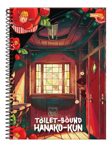 Caderno 1 Matéria 80fls Hanako Kun Toilet Bound Foroni