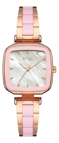 Reloj De Pulsera Enso Para Dama Ew1067l2 Oro Rosa