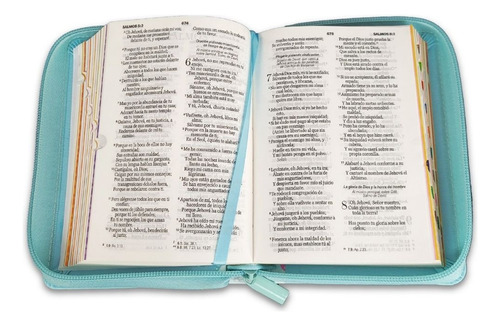 Biblia Rvr1960 Mi Gran Viaje Turquesa Cierre Índice Letra 8