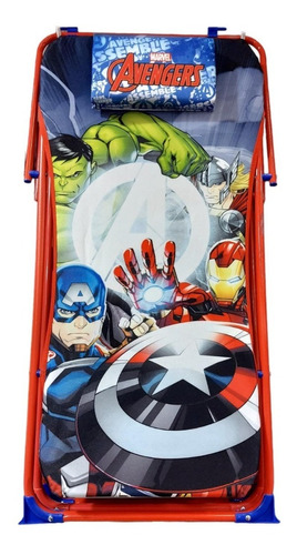 Silla De Playa Reclinable Infantil Avengers Disney Original