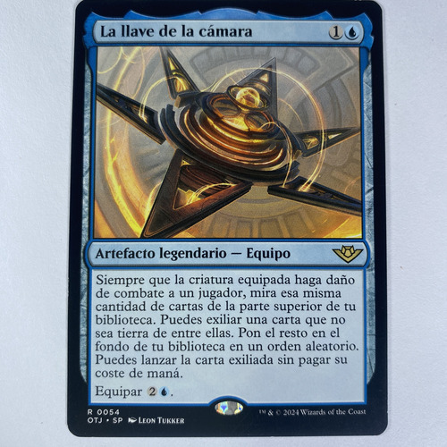 The Key To The Vault Carta Mtg Otj 54 Español (Usado)