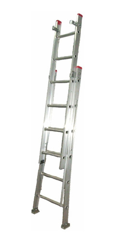 Escalera Aluminio Múltiple Nacional Badeff 2x8 4,4 Mt 3 Pos