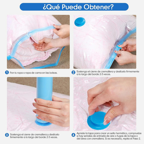 Bolsa De Vacío Para Guardar Ropa Y Reducir Espacios 60x80 Cm Bolsas De Almacenamiento Alta Calidad Everest