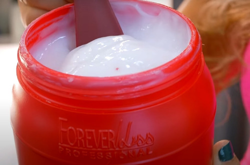 Forever Lis Máscara Ultra Hidratante Morango 1kg Escova 2l