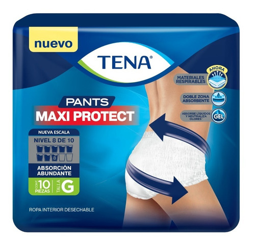 Tena Pants Maxi Protect Grande 10 Piezas
