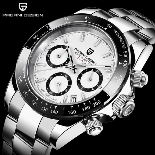 Pagani Design Reloj Pulsera Hombre Impermeable Deportivo