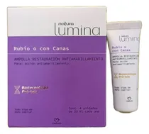 Comprar Ampollas Restauracion Antiamarillamiento Rubio Lumina Natura