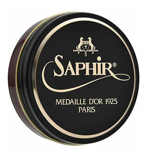 Pasta De Luxe Para Calzado Saphir Medaille Dor 50ml Mahogany