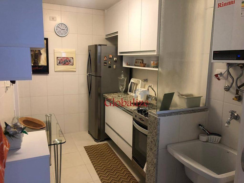 Imagem 8 de 20 de Apartamento Com 1 Dormitório À Venda, 49 M² Por R$ 580.000 - Vila Rica - Santos/sp - Ap1166