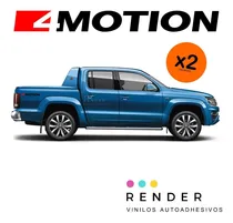 Comprar Kit Calcos Insignias Laterales Vw Amarok 4motion Adhesivos