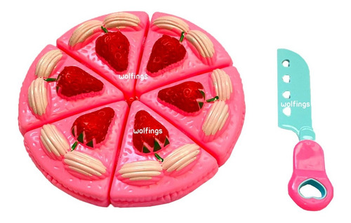 Juego Torta Con Abrojos Comidita De Juguete Cocina Comida
