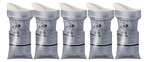 Bolsa De Orina Portátil, 5 Bolsas De Orina 700ml
