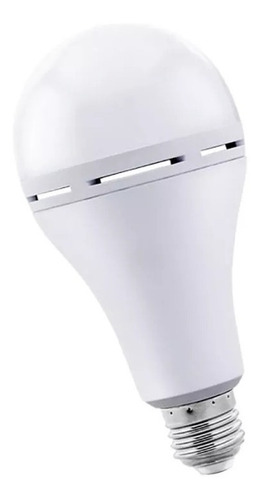 Lampara Led E27 9w Autonoma Fria De Emergencia Interelec