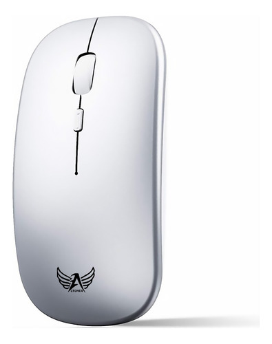 Mouse Óptico Sem Fio Wireless Slim 1600 Dpi Notebook Pc