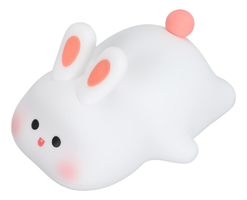 Luz De Silicona De Conejo Linda Usb Usb Recargable Lámpara