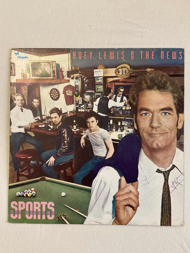 Huey Lewis And The News / Sports Lp Vinilo Mx 1983 Impecable