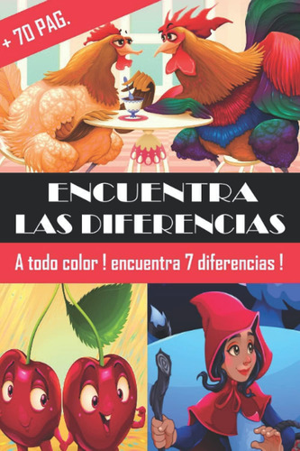 Libro: Encuentra Las Diferencias.: + De 70 Pag. A Todo Color