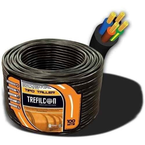 Cable Tipo Taller De 2x4 Mm Trefilcon X 50mts