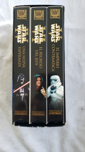 Star Wars Trilogy Trilogia Original Vhs Nuevo En Caja 