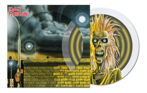 Iron Maiden Lp 40th Anniversary Edition Vinil Crystal Clear