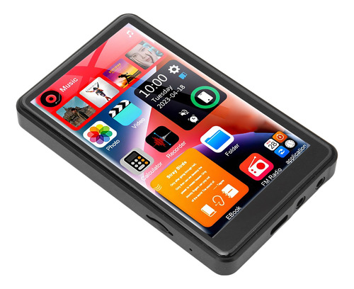 Reproductor De Mp3 Pantalla Táctil Completa De 4 Pulgadas