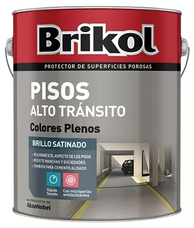 Brikol Pisos Alto Transito Colores 4lts -  Migliore