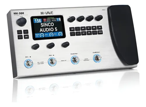 Pedaleira Multi Efeitos P/ Guitarra E Baixo M-vave Mk-300 | Frete