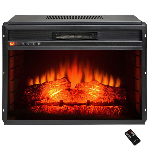 Inserto Chimenea Calefactor Electrico Control Remoto 33 PuLG
